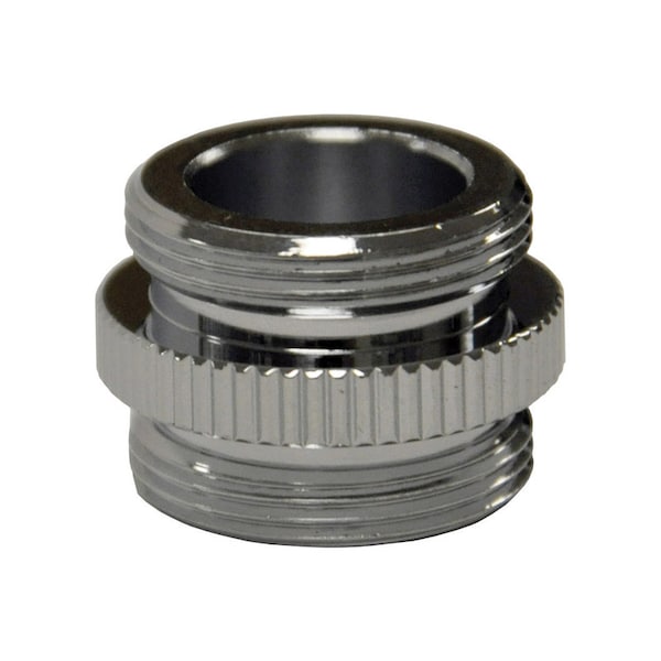 B & K Danco Male Thread 3/4 in.-27M x 3/4 in.-27 Chrome Plated Aerator Adapter 9D00010523 - main